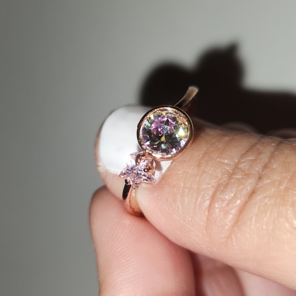 Fragrant Jewels Bypass Ring, Sz. 9 - Picture 8 of 8